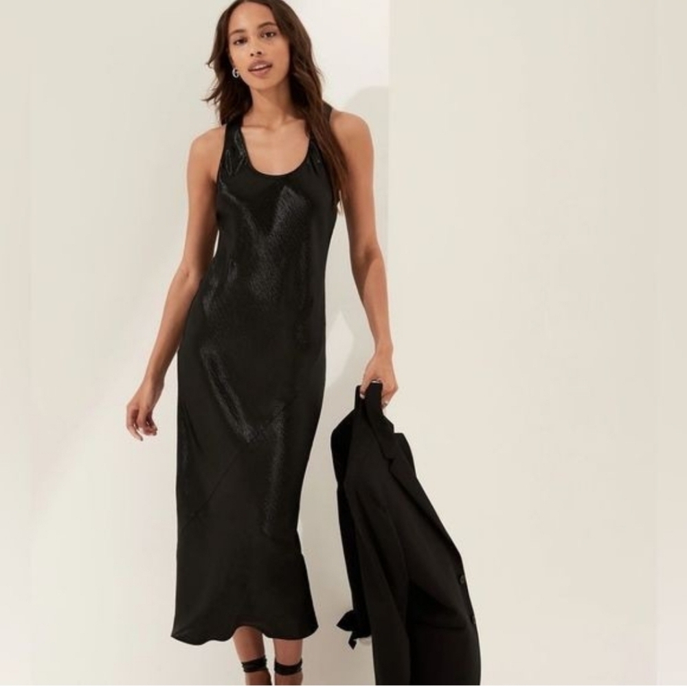 Banana Republic Racerback Midi Cocktail Dress in Women's M Tall